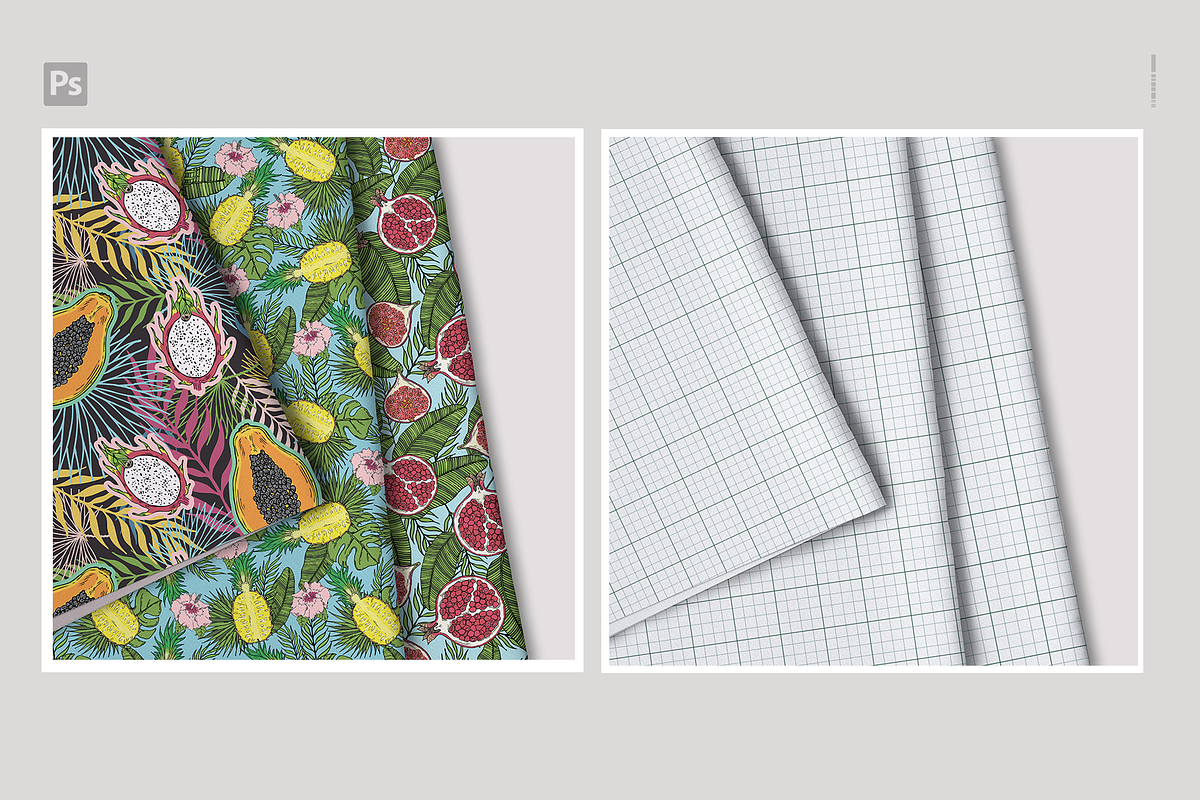 Fabric Mockup Set, a Product Mockup by Irena Matiash shop (Photo 4 of 6)