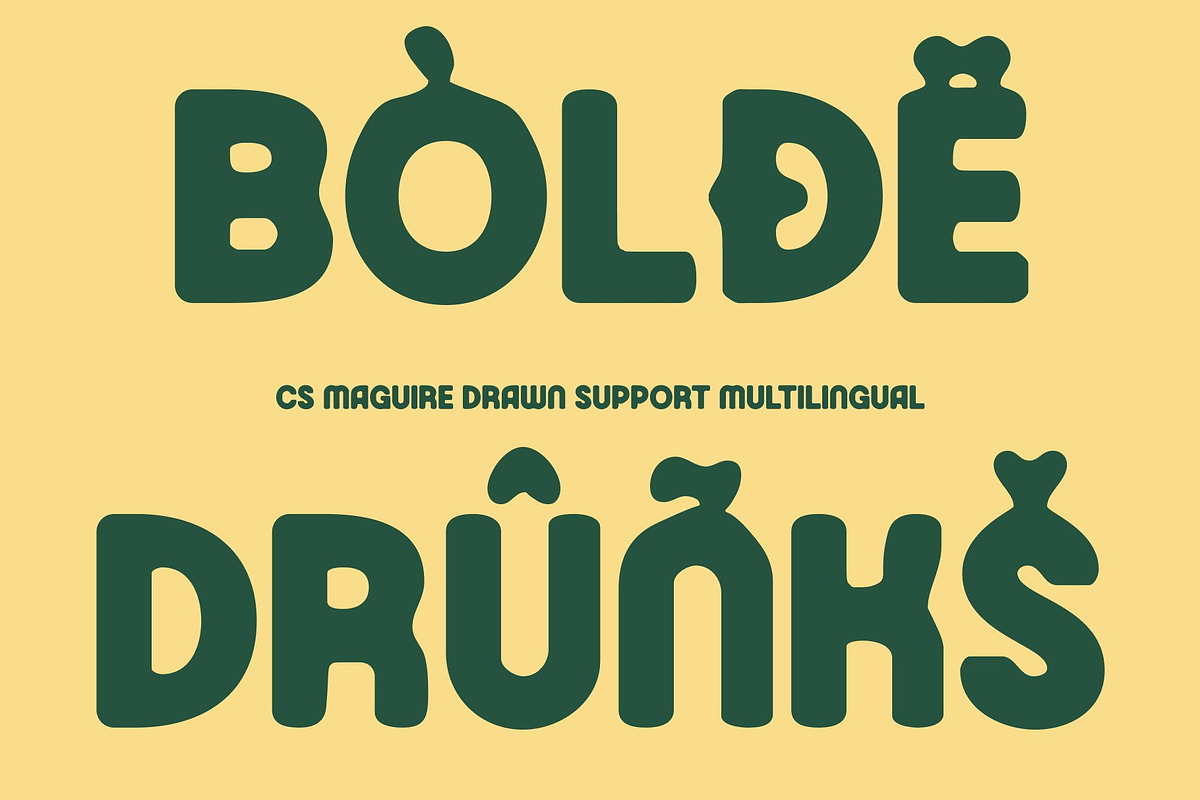 CS Maguire Drawn, a Sans Serif Font by Craft Supply Co. (Photo 4 of 8)