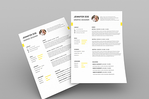 Simple & Clean CV Template