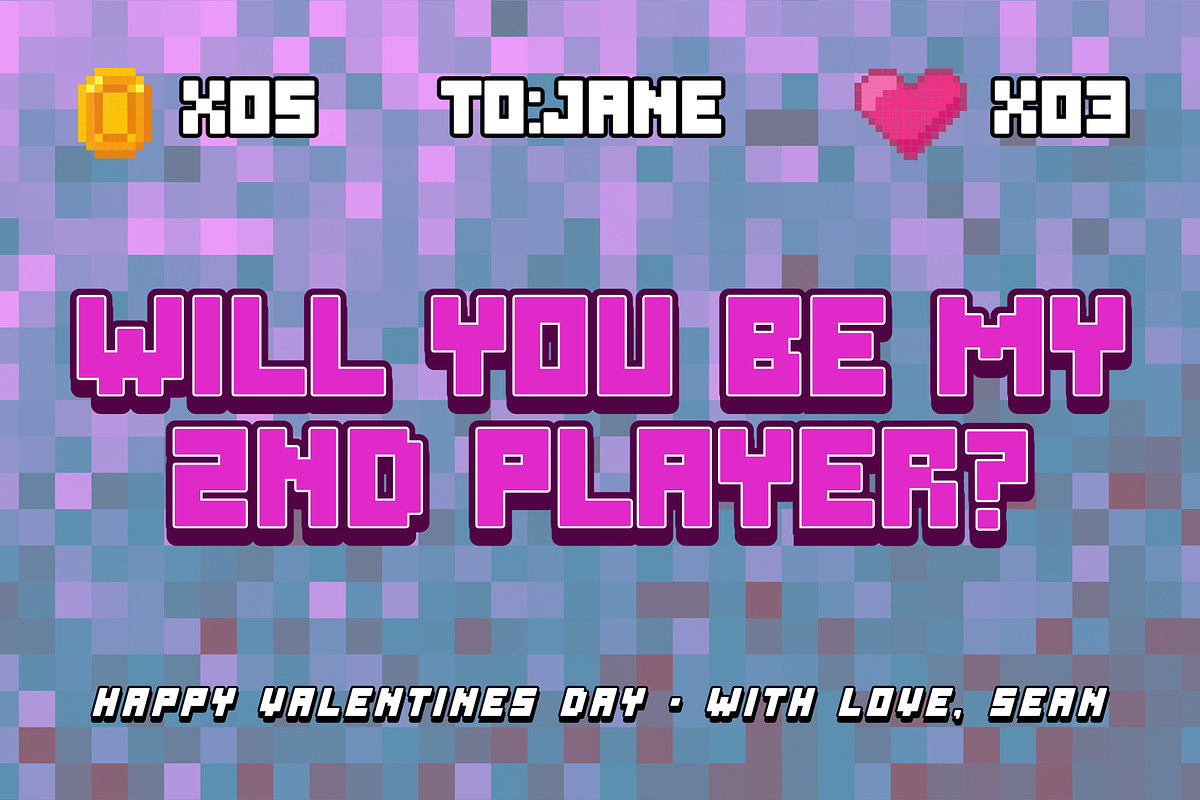Over Pixel is Retro Pixel Font, a Sans Serif Font by Brown Cupple (Photo 2 of 8)