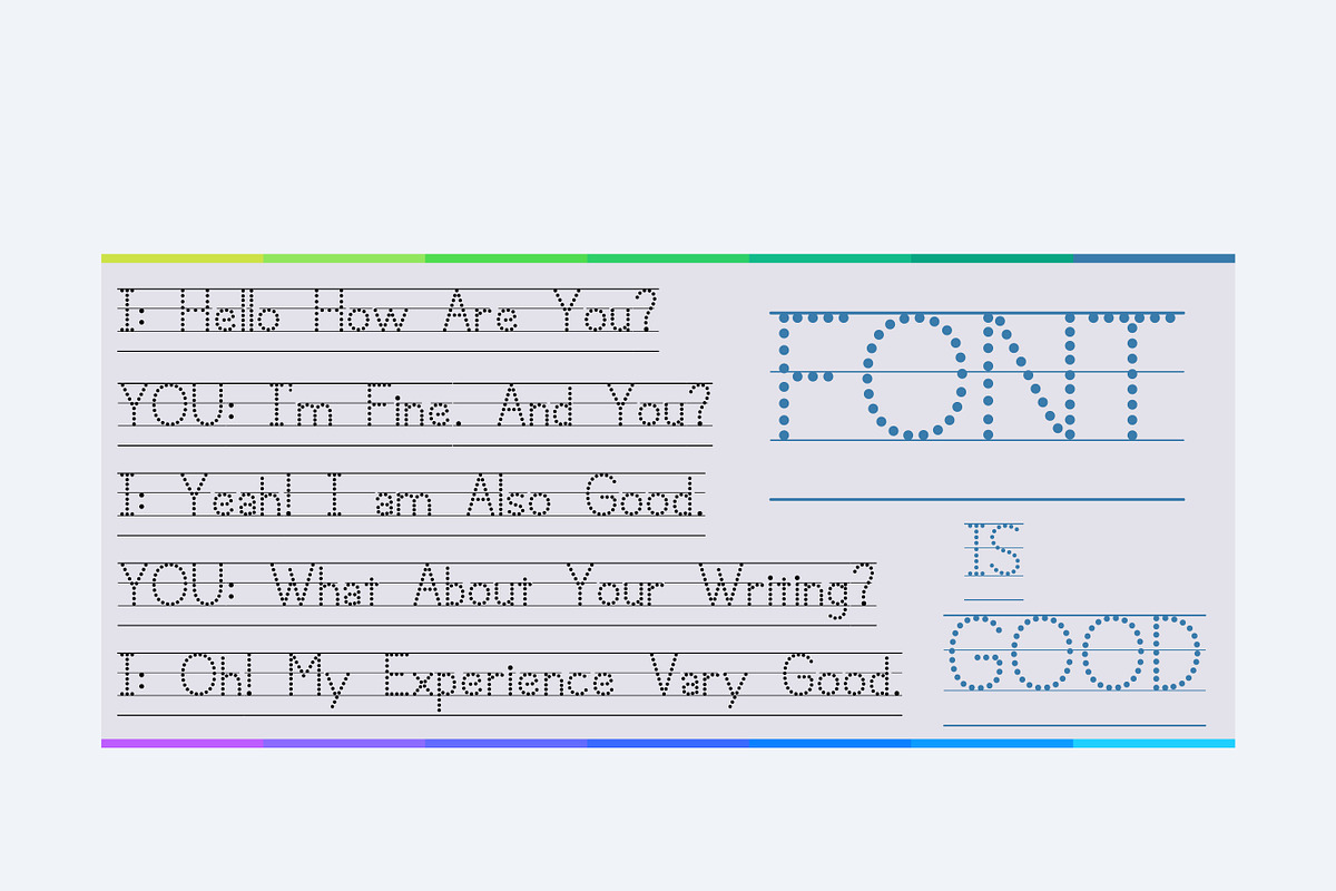 Real School - Kids Book, a Handwritten Font by MaxArt Foundry (Photo 3 of 7)