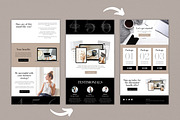 Classic Course Sales Page Template, a Websites & App Template by DeeBeeDesign (Thumbnail 6 of 10)
