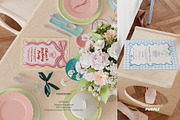 Whimsical Watercolor Frames, an Object Graphic by Purple (Thumbnail 3 of 10)
