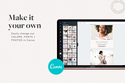 Eva Instagram Squares Canva Template, a Templates & Theme by The Canva Template Shop (Thumbnail 2 of 7)