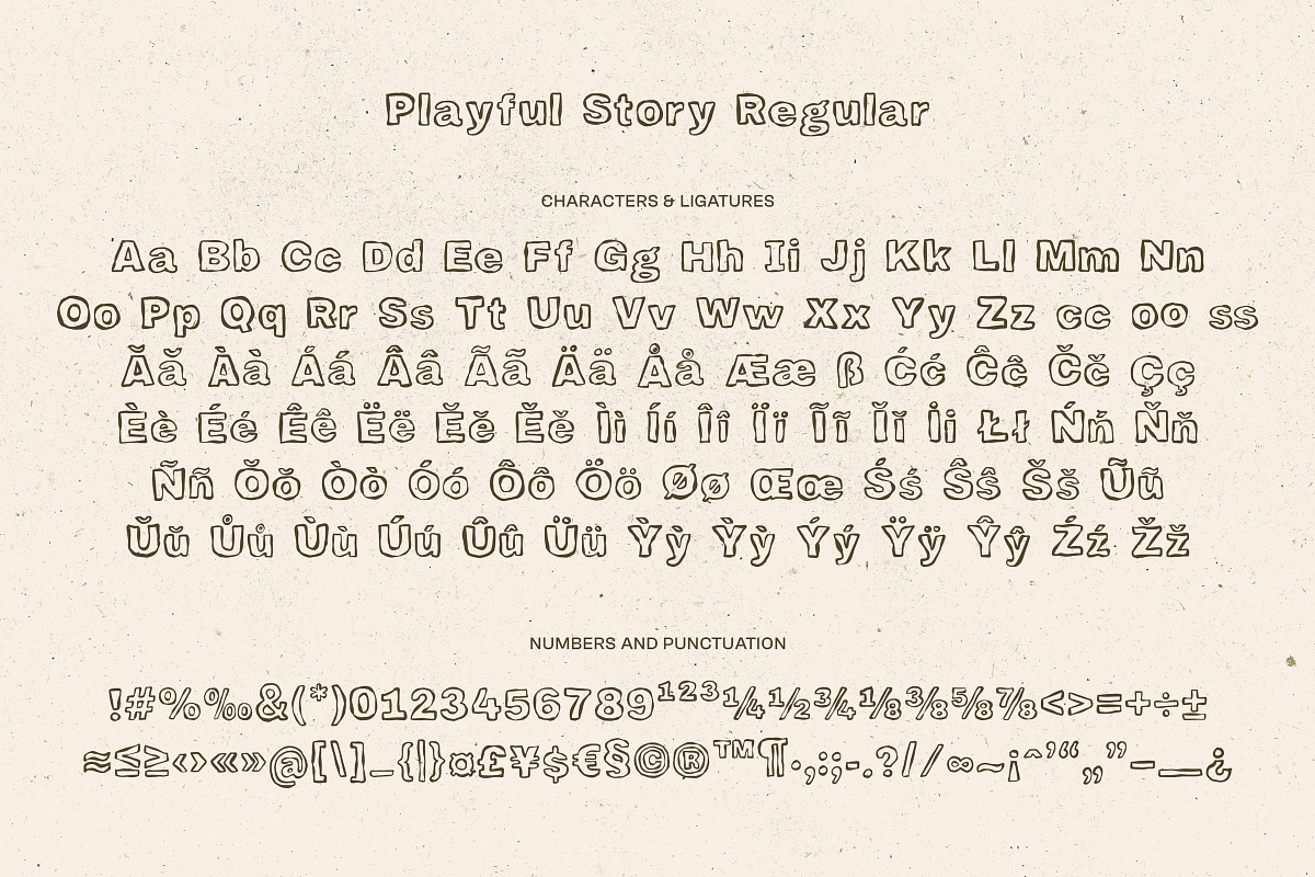 Playful Story Font Duo, a Handwritten Font by DesignThatMatters (Photo 11 of 12)
