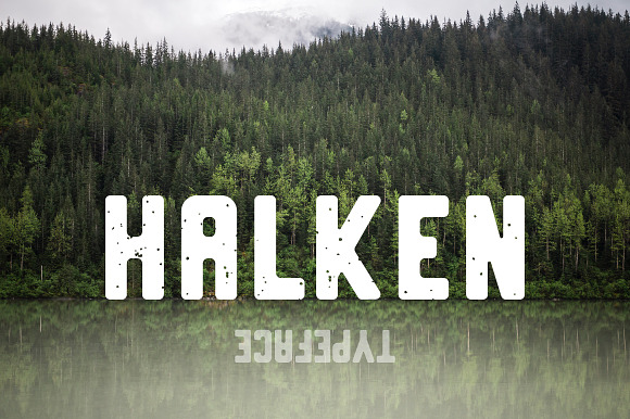 Halken Typeface preview 6