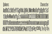 Qolians - Movie Condensed Font, a Sans Serif Font by Pandeka Studio (Thumbnail 9 of 9)