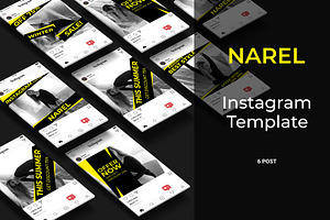 Narel - Post Instagram Template