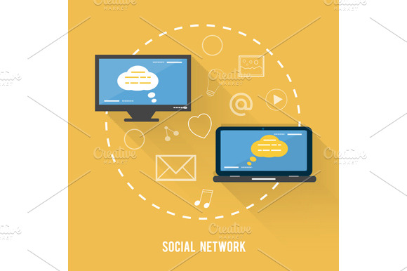 Social Network Concept preview 2