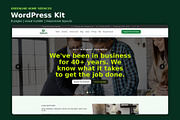 Greenline Services WordPress Kit, a WordPress Template by Fixstable Studio (Thumbnail 1 of 15)