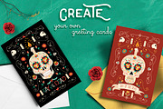 Hand Drawn Day of the Dead Set, a Graphic by Cienpies Design (Thumbnail 2 of 7)