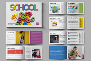 Education Brochure Template, a Brochure Template by ContestDesign
