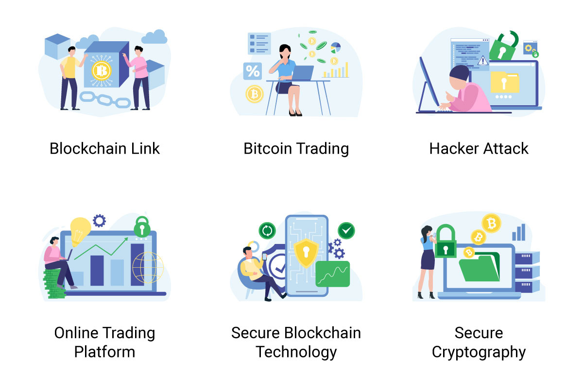 Bitcoin & Finance, an Illustration by Color Cubes (Photo 3 of 7)
