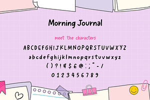 Morning Journal Font