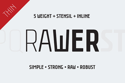 Rawer CondensedThin