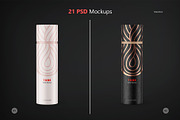 Thermos Bottle with Tube Mockup Set, a Packaging Mockup by HelenStock (Thumbnail 10 of 20)