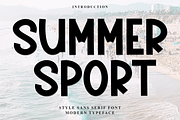 Summer Sport, a Script Font by InermediaSTUDIO (Thumbnail 1 of 7)