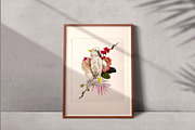 Tropical life. 100+ Parrot & flower, an Illustration by NNclipart (Thumbnail 9 of 14)