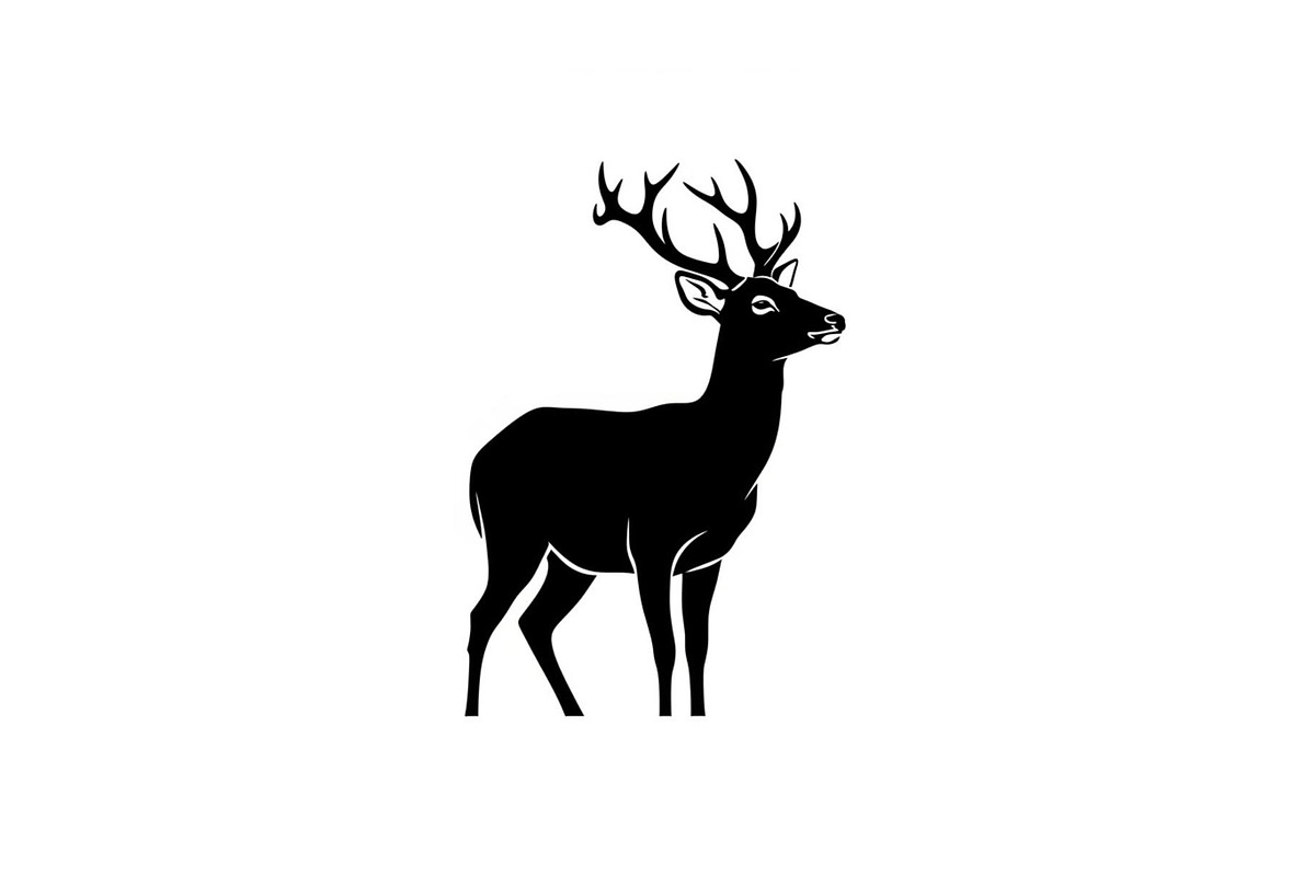 Wildlife Forest Silhouette Vector Bu, an Illustration by Designs_River (Photo 3 of 51)