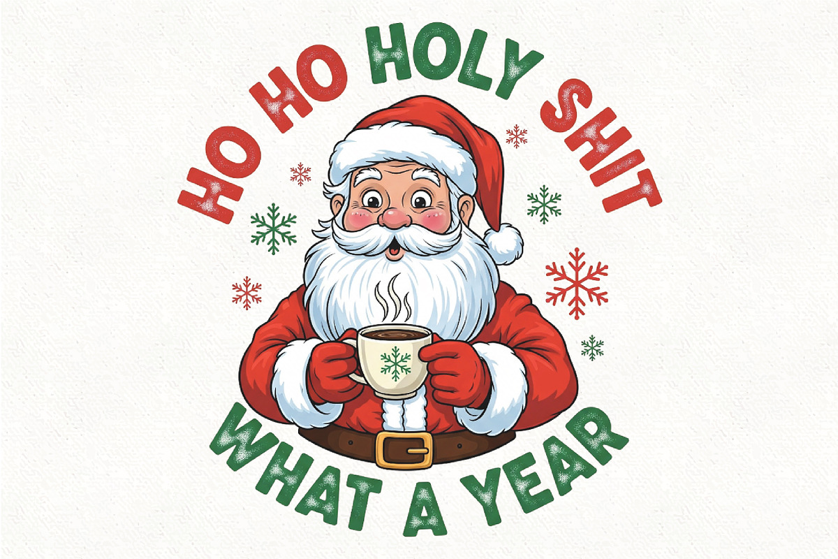 Santa Clipart Santa PNG Christmas, an Illustration by CraftArtStudio (Photo 1 of 4)