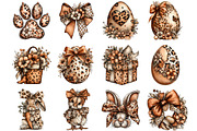 Leopard Print Easter Clipart, an Illustration by Designking (Thumbnail 3 of 5)