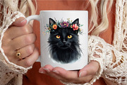 Watercolor Forest Witchy Clipart, a Seasonal Illustration by designcity5 (Thumbnail 5 of 5)