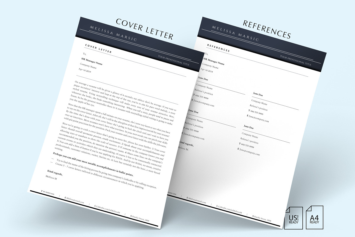 Resume Templates Docs, Word, & Pages, a Resume Template by Career Canvas (Photo 4 of 11)