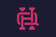 HQ Monogram Logo Templates, a Branding & Logo Template by kidzdsgn (Thumbnail 2 of 5)