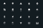 20 abstract logo, a Branding & Logo Template by airunreal (Thumbnail 2 of 4)