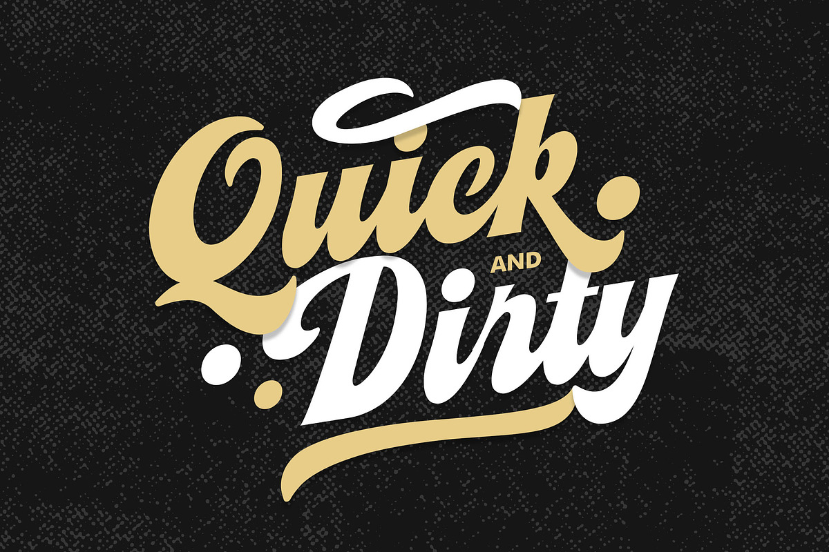 Relieve Vintage Script preview 2