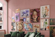 BLOOMING - mixed art prints gallery, an Object Graphic by alenaganzhela (Thumbnail 4 of 12)