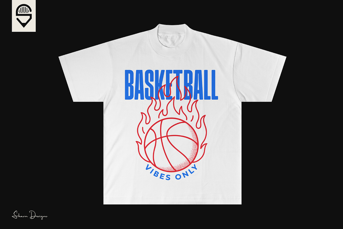 Basketball Vibes Only, a Sport Illustration by shaondesigns (Photo 2 of 4)