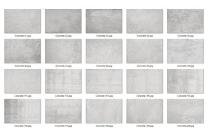 20 Concrete Texture HQ