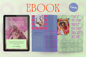 Pop-Art Magazine Template