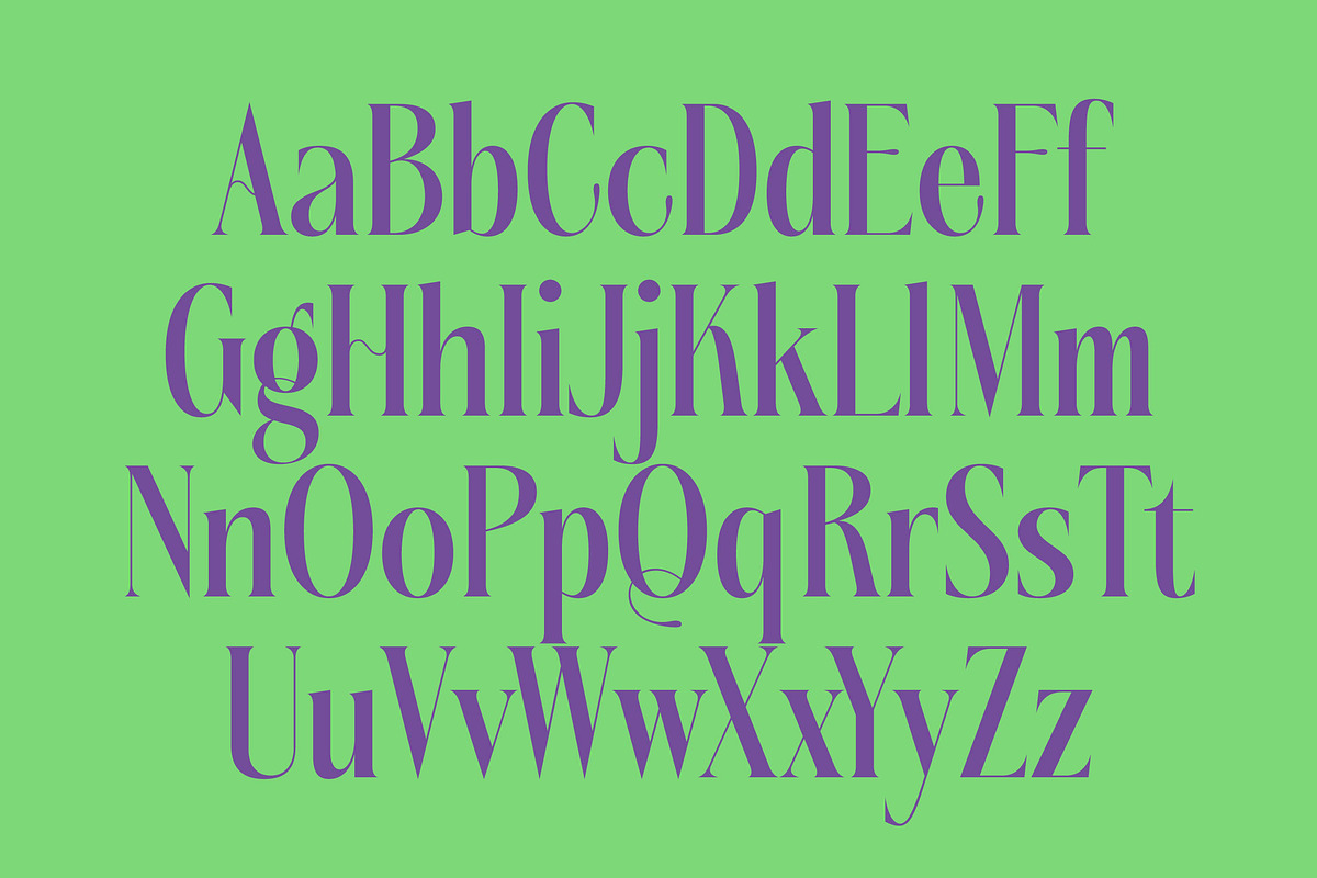 Kushers Modern Serif Display Font, a Serif Font by timelesstype.co (Photo 16 of 20)