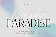 Brighter Paradise, a Serif Font by din-studio.com (Thumbnail 15 of 15)