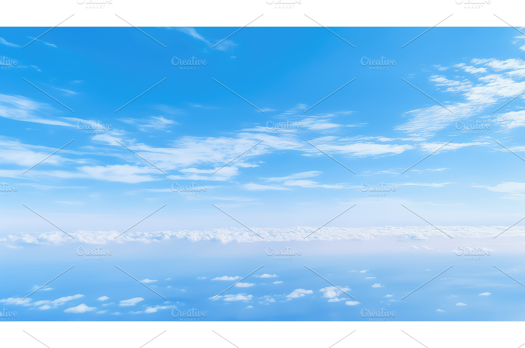 sky natural beautiful blue top view, a Nature Photo by pikepicture