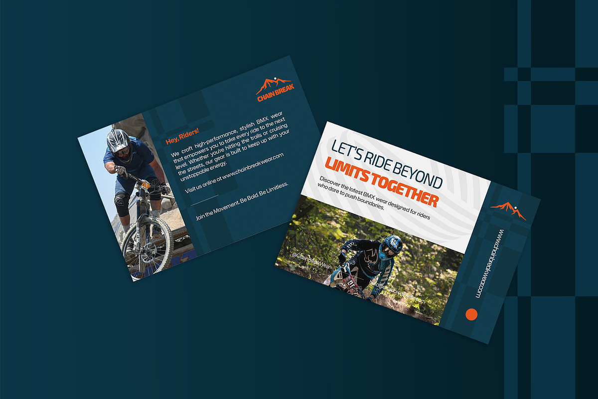 Chain Break - Postcard, a Print Template by StreaksideStd (Photo 2 of 3)