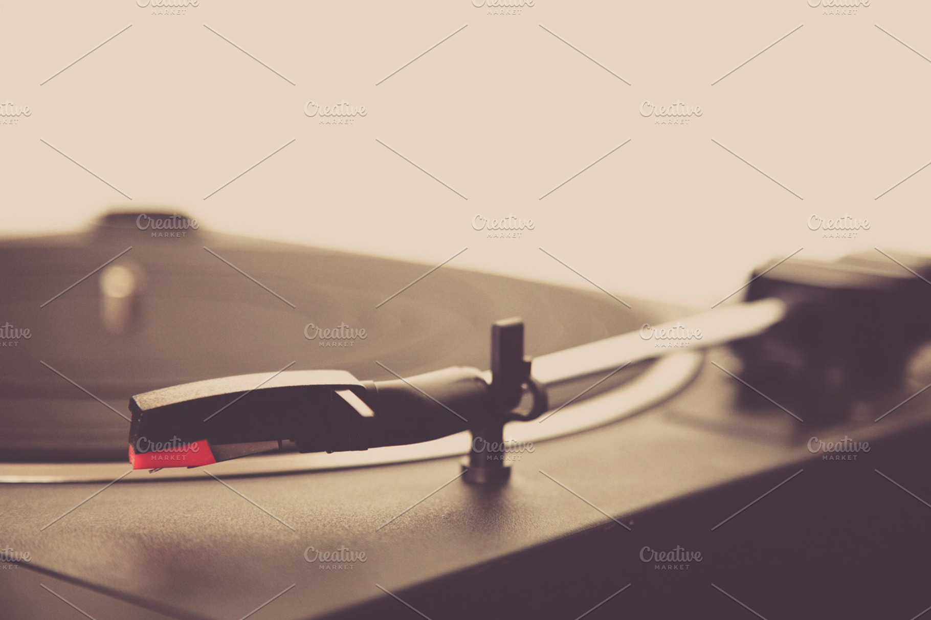 Record Player Stock Picture