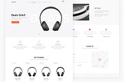 Onestore — Single Page PSD Template, a Websites & App Template by artemmashirov (Thumbnail 2 of 3)