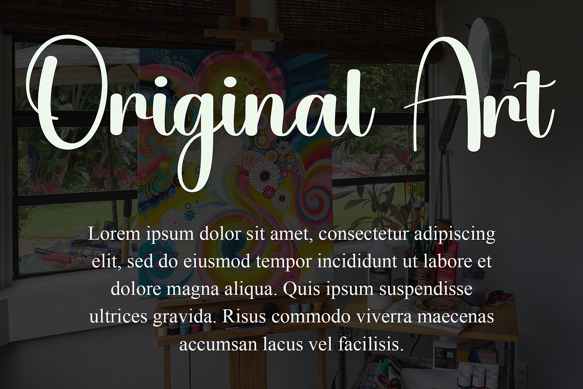 Original, a Handwritten Font by InermediaSTUDIO (Photo 7 of 8)