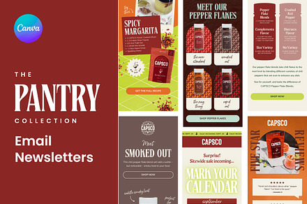Email Newsletters Bundle – Pantry, a Templates & Theme by Fenomenal