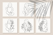 Women & flowers BUNDLE, a Graphic by heyXeni (Thumbnail 24 of 68)