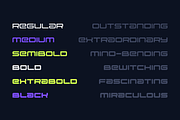 Aerios Futuristic Font Family, a Sans Serif Font by alpercakici (Thumbnail 6 of 13)