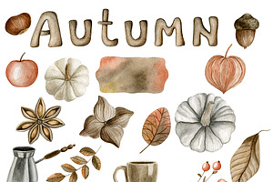 Cozy Watercolor Autumn