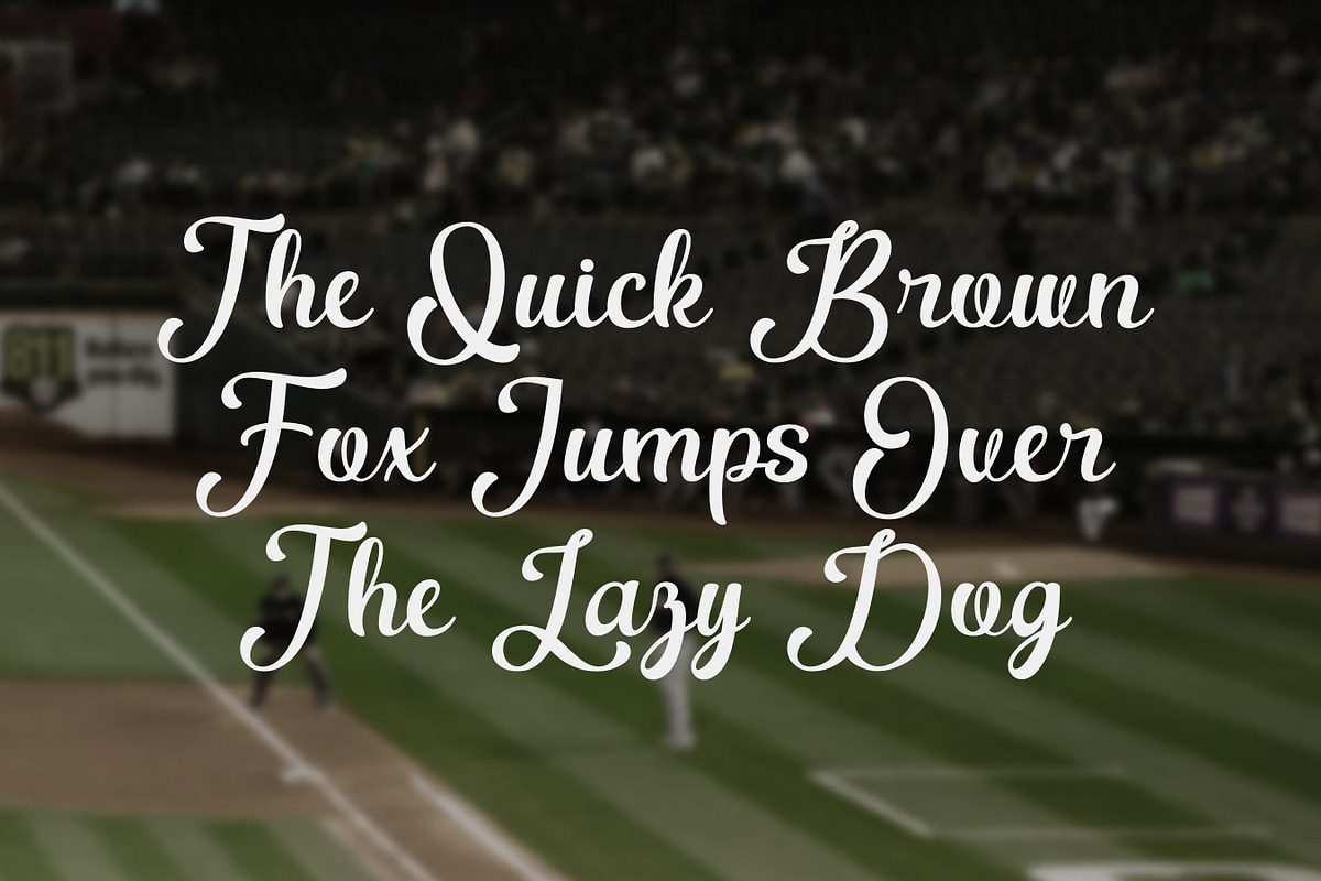 Garnesline - Sports Font, a Script Font by Flawless And Co (Photo 8 of 10)