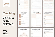 Coaching Vision & Goal Setting Canva, a Brochure Template by DeeBeeDesign (Thumbnail 1 of 10)