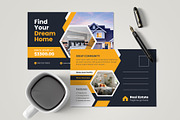 Real Estate Postcard Templates, a Card Template by Pixelpick (Thumbnail 2 of 3)