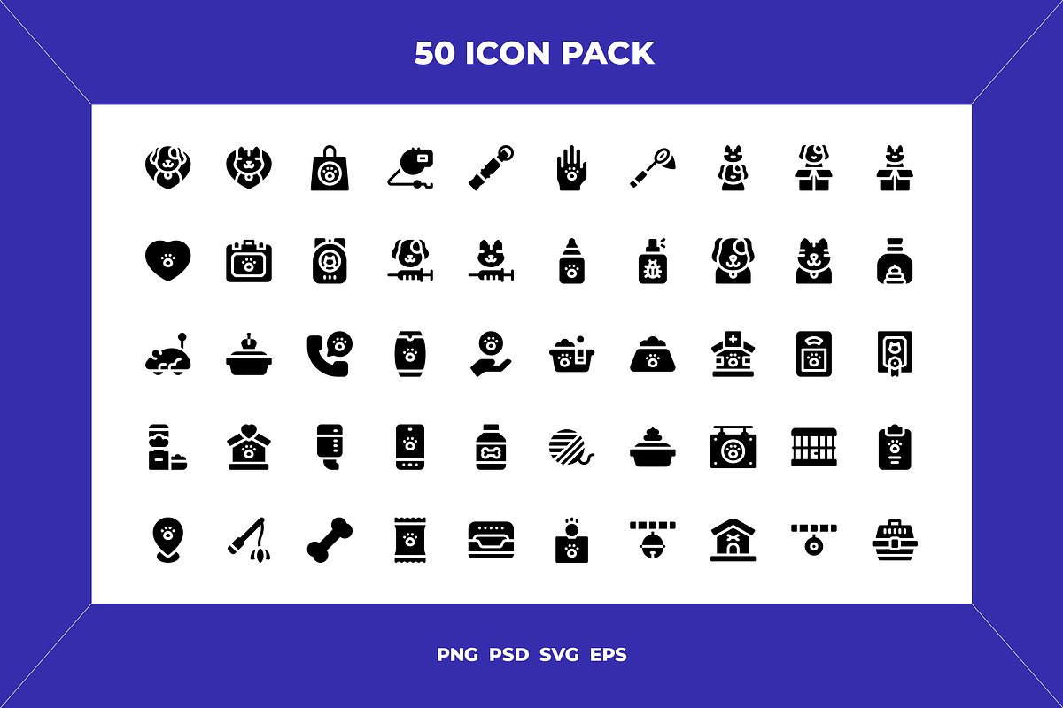 Pet adoption icons, an Icon by Wencory (Photo 1 of 2)