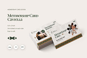 Cafvella - Membership Card, a Card Template by Fannan Studio (Thumbnail 1 of 3)